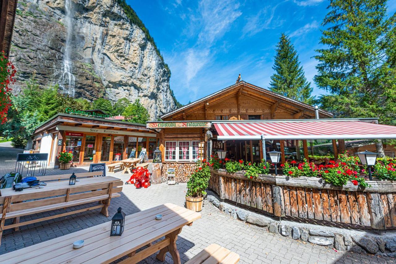 Camping Jungfrau Лаутербрунен Екстериор снимка