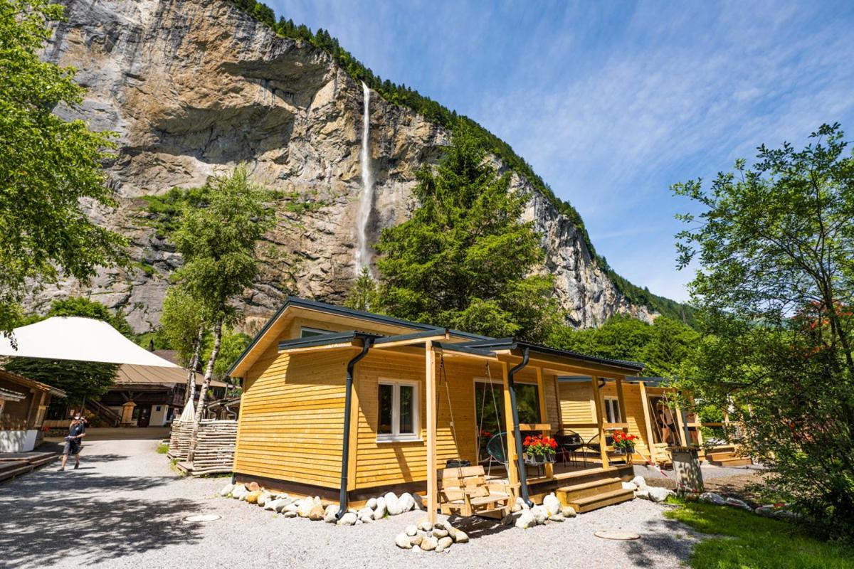 Camping Jungfrau Лаутербрунен Екстериор снимка